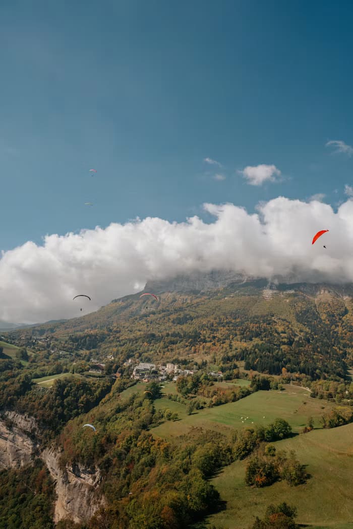 Saut en parachute
