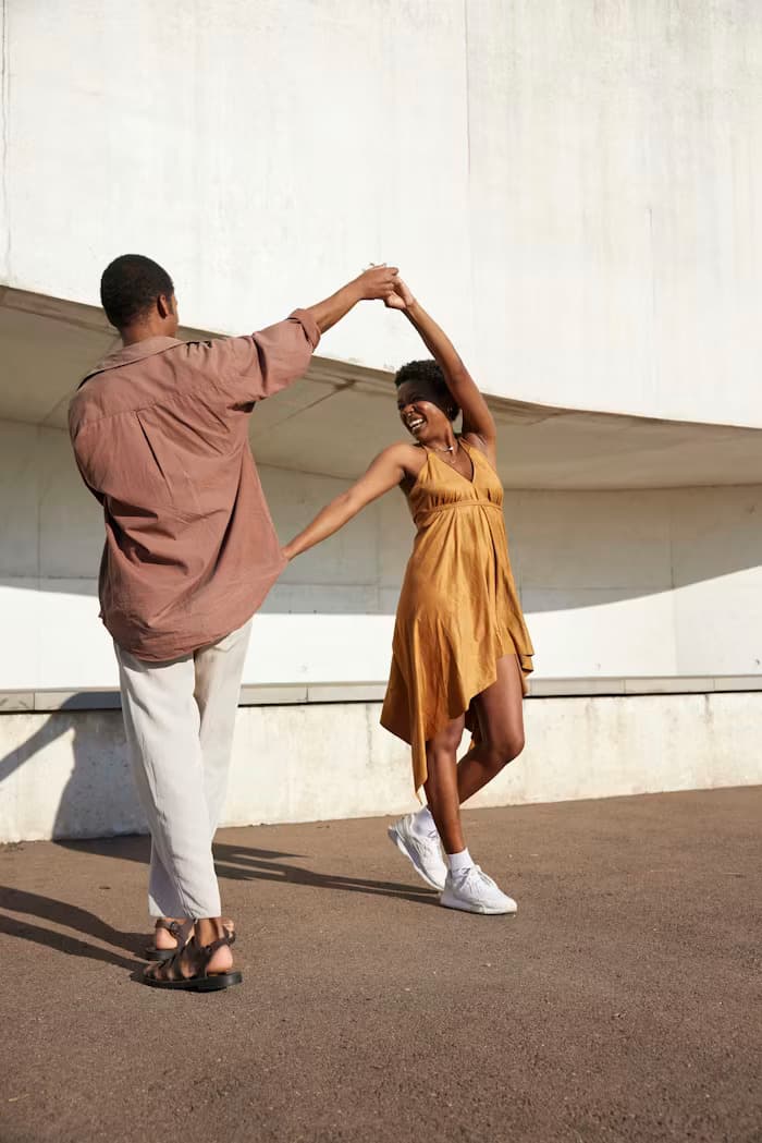 Cours de salsa en plein air